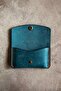 Italian Pueblo Minimal Leather Card Holder - 3