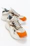 Lecce Orange Patterned Women's Sports Shoes