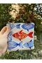 Fish Patterned Mini Wallet