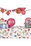 Tablecloth Fiber Lined Pvc Wipeable Liquid Proof Stain Resistant Party Pattern 140x200 - 3