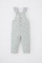 Baby Girl Floral Gabardine Jumpsuit