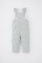 Baby Girl Floral Gabardine Jumpsuit - 4