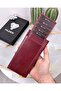 With Phone Compartment - Genuine Leather - Magnetic - Multi-Compartment - Wallet and Card Holder Tumbled Leather 2047 - 3