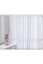 Luxury Satin Sunshade Curtain White with Enxboy Option