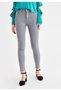 Montpellier Women's Gray High Waist Ankle Length Slim Leg Skinny Lycra Jeans