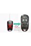 Opel 2 Key New Generation Conversion Key Control Container with Chrome Logo