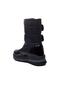 815 Black Patent Leather Velcro Girls' Snow Boots - 3