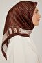 Silk Scarf Nostalgia - 8845-09 Bitter Brown Twill - 3