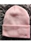 Unisex Basic Pembe Bere