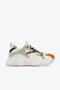 Lecce Orange Patterned Women's Sports Shoes - 6
