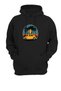 Car Printed Black Sweatshirt