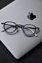 Ophelia Unisex Women Men Blue Light Protected Blue Block Transparent White New Season Oval Vintage Glasses - 2