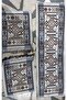 Antique Rug Car Rug Set, For Passenger Vehicles, 3 Pieces 40x130cm - 3