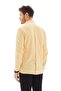 Yellow Slimfit Cotton Oxford Lycra Collar Buttoned Long Sleeve Men's Shirt - 4