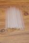 Wide Thick Pipette - Bubble Tea, Smoothie, Milkshake, Frozen Compatible 50 Pieces Transparent Color 21 cm 11mm - 2