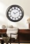 Akar Seconds Silent Mechanism Decorative Wall Clock 46 cm