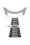 Metallic Grey Silver Mesh Steel Watch Band Metal Mesh Strap 22mm - 4