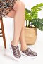 Purple Floral Indoor Air Balloon Sole Sabo Slippers 959 - 3