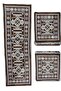 Antique Rug Car Rug Set, For Passenger Vehicles, 3 Pieces 40x130cm