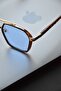 Sunglasses Uv400 Protected Ce Certificated Vintage Sunglasses with Case and Wipe Cloth Gift - 8