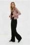 Rachel Women's Loose Super High Waist Wide Leg Jeans, Palazzo Model Jeans - 4