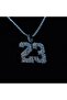 23 Iced Out Çelik Kolye - 2