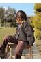 Anthracite Unisex Buttoned Knitwear Cardigan - 4