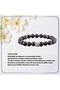 Certified Eye Agate Natural Stone Bracelet 8 Mm - B125