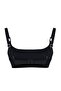 Siyah Aksesuarlı Bralette Kaplı Bikini Üstü TBESS21BU0166 - 7