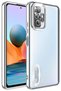 Redmi Note 10 Pro Case Corners Colorful Transparent Camera Protected Silicone Luxury Cover