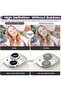 Diamond - Stoned Silver Camera Protector Compatible for iPhone 14 & iPhone 14 Plus - 5