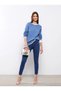 Lcwaıkıkı Basic Crew Neck Plain Long Sleeve Women's Knitwear Sweater