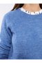 Lcwaıkıkı Basic Crew Neck Plain Long Sleeve Women's Knitwear Sweater - 5