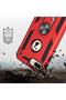 Apple iPhone 7 Plus / 8 Plus Compatible Case Zore Vega Tank Ring Stand Cover - 6