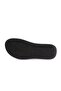Women's Cross Strap Slippers Black Genuine Leather 4137318 - 5