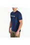 Csc M Basic Logo Brushed Men's Short Sleeve T-shirt Navy Blue Cs0287-466 - 4