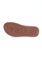 Women's Cross Strap Slippers Beige Genuine Leather 4137318 - 5