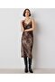 Leopard Pattern Strappy Dress - 2