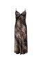 Leopard Pattern Strappy Dress - 6