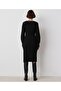 V-Neck Knitwear Dress - 4