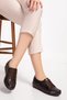 Women's Brown Diacomfort Sophia Orthopedic Genuine Leather Shoes - 2