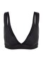Siyah Cut Out Detaylı Üçgen Kaplı Bikini Üstü TBESS20BU0202 - 6