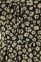 Black Floral Skirt Flounce Skater/Waist Opening Chiffon Mini Lined Woven Dress TWOSS22EL2772 - 7