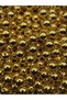 12mm Gold-Golden Yellow Ccb Metalized Metal Look Plastic Beads, Jewelry Beads (100Gr,~95 Pieces) - 2