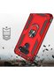 Lg Q60 Case Zore Vega Tank Ring Stand Cover - 4