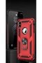 Apple iPhone X / iPhone XS Compatible Case Zore Vega Tank Ring Stand Cover - 3