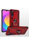 Xiaomi Mi A3 Case Zore Vega Tank Ring Stand Cover - 3