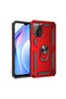 Xiaomi Redmi 9t Compatible Case Zore Vega Tank Ring Stand Cover - 3