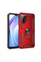 Xiaomi Redmi 9t Case Zore Vega Tank Cover with Ring Stand - 3