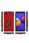 Samsung Galaxy A01 Core Case Zore Vega Tank Ring Stand Cover - 3